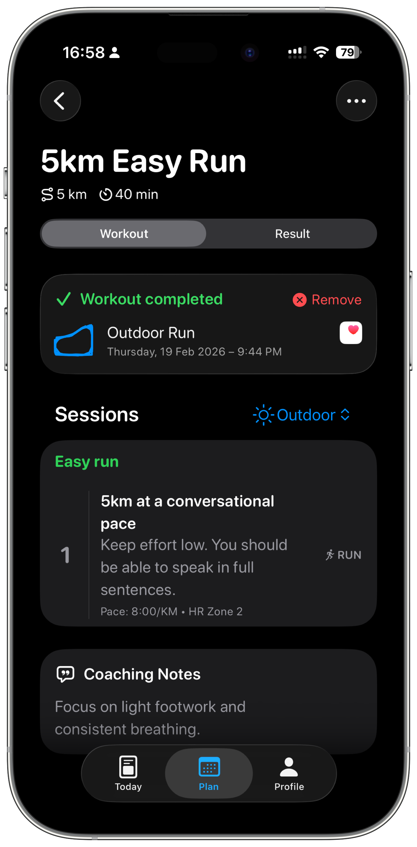 Iterun app screenshot 3